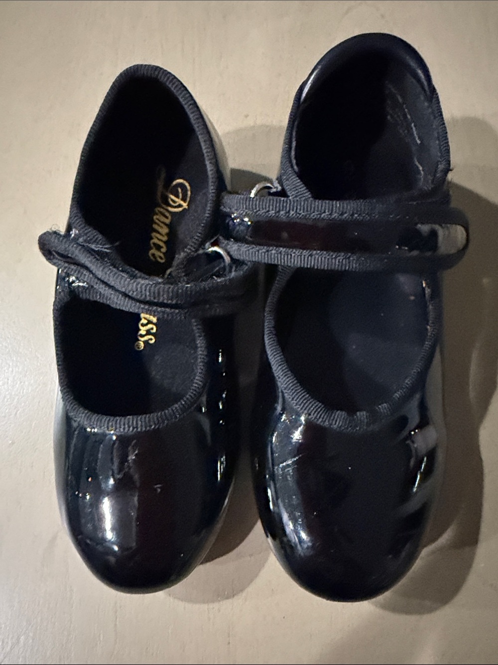Dance Class Black Patent Mary Jane Girls Dress Shoes